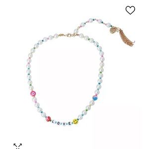 Betsey Johnson Love Imitation pearl necklace